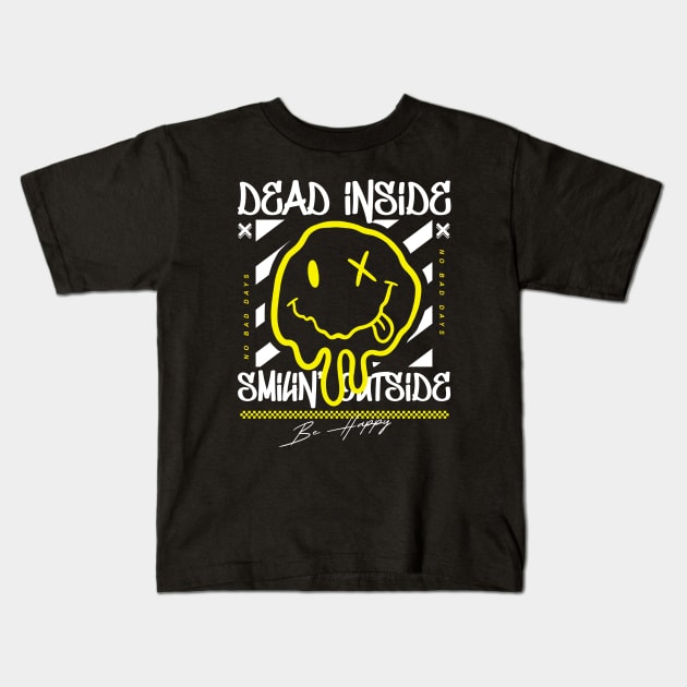 Dead Inside Kids T-Shirt by xyz_studio